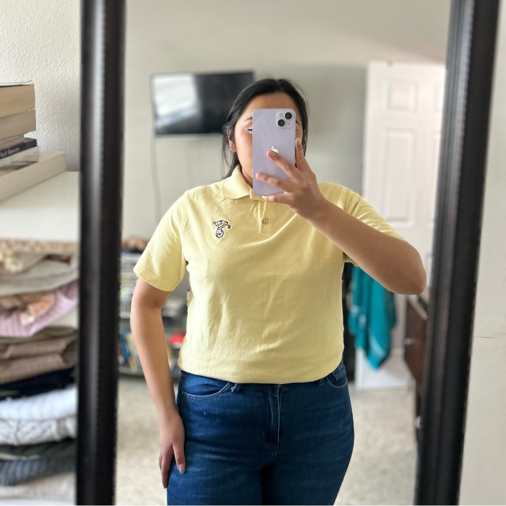 🌸✨ Vintage Tehama Disney Polo Shirt